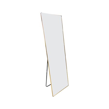 Frameless Mirror with Stand