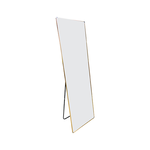 Frameless Mirror with Stand