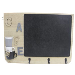 Kitchen Blackboard With Hooks