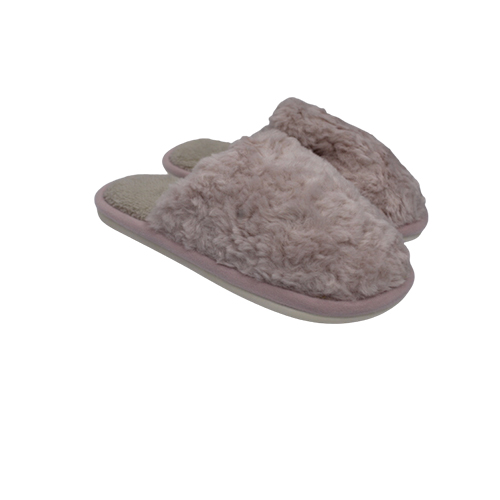 Ladies Fluffy Closed-Toe Slippers size 36/37