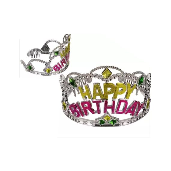 Tiara Happy Birthday Crowns