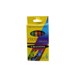 Color Crayons 6pcs