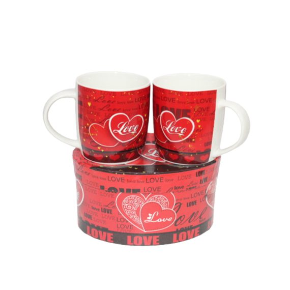 Valentine's Day Ceramic Mugs
