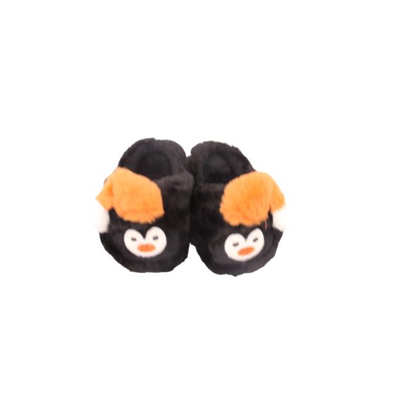 Kids Fluffy Closed-Toe Slippers size 2
