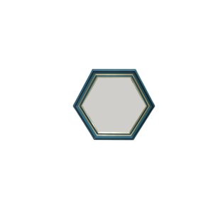 Hexagon Shape Mirror