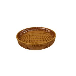 Circle Shaped Wicker Trays