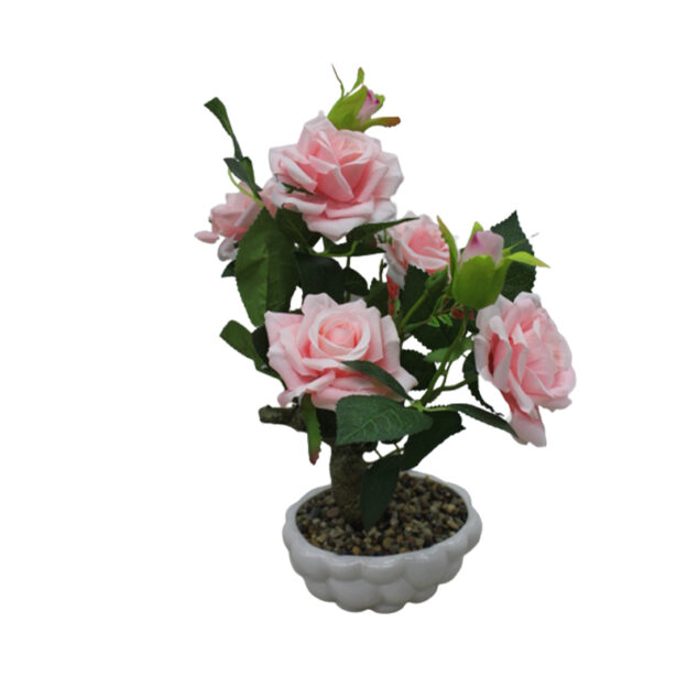 Artificial Flower Plants with Ceramic Pot