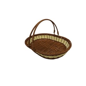 Wicker Basket With Handle