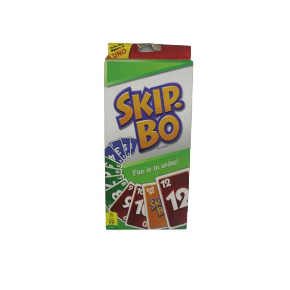 Uno Skip Bo Card Game