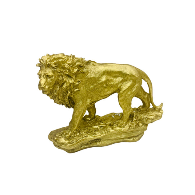 Golden Lion Statue