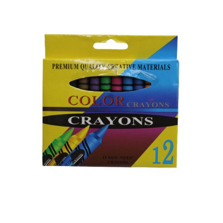 Thick Color Crayons 12pcs
