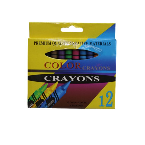 Color Crayons 12pcs