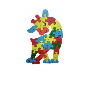 Soft Giraffe Puzzles With Letters