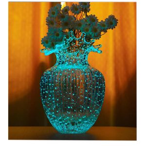 Luminous Glass Vase (Glow in the Dark)