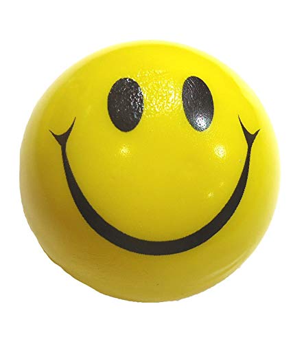 Smiley Face Squeeze Spongy Ball