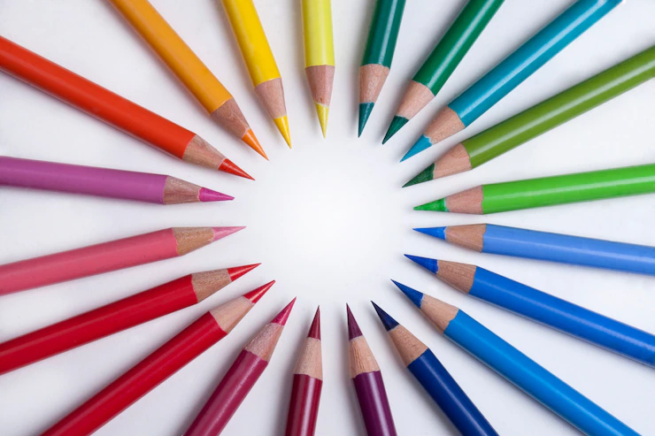 Set of 12 color Pencils