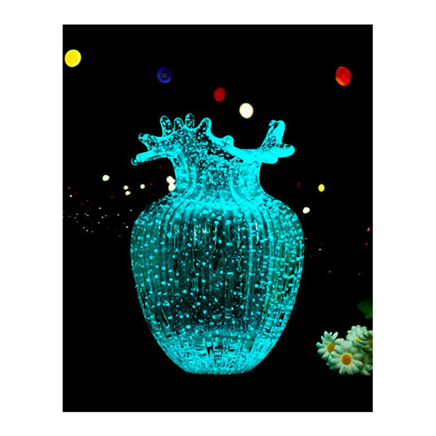 Luminous Glass Vase (Glow in the Dark)