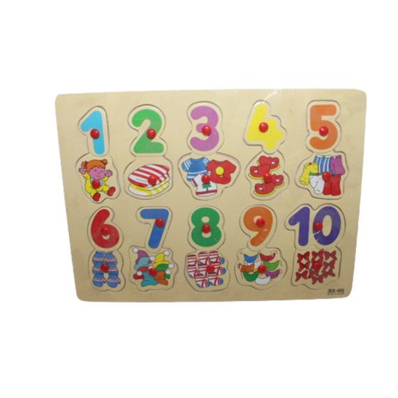 Wooden Colorful Learning Board for Kids
