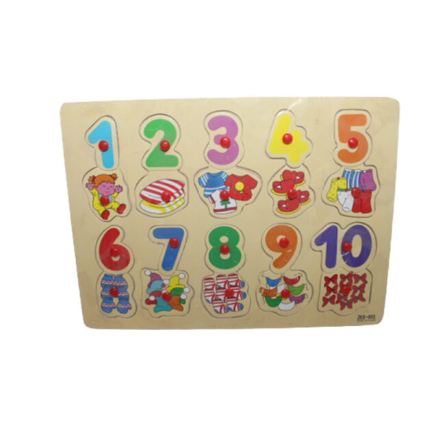 Wooden Colorful Learning Board for Kids