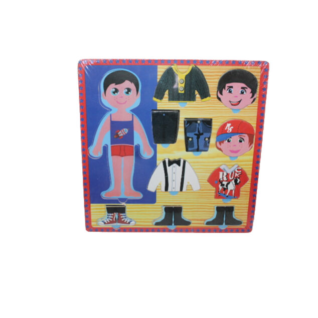 Wooden Toys Dress-Up Puzzle