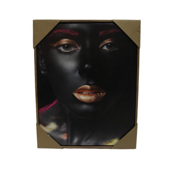 Modern African Lady Canvas Art 40X50cm