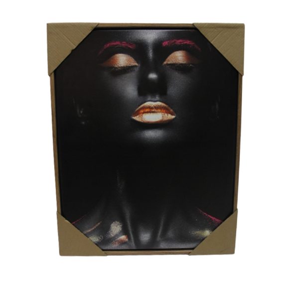 Modern African Lady Canvas Art 40X50cm