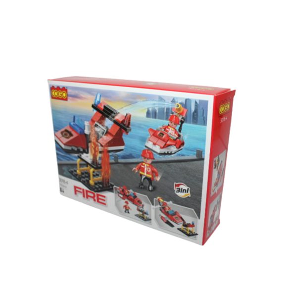 100+ PCS Kids ABS Plastic Building Blocks