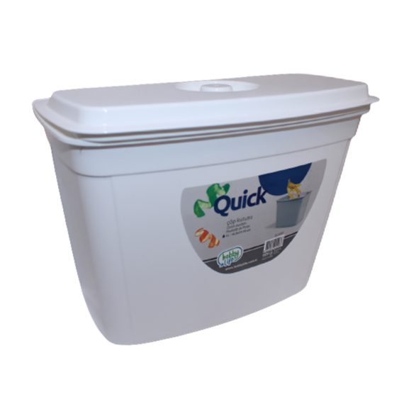 Plastic Hanging Bin with Lid