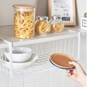 Mesh Basket Cabinet Door Organizer Rack 3.5cm