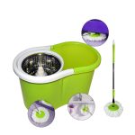 Magic Spin Mop and Bucket Set Foot Microfiber Mop