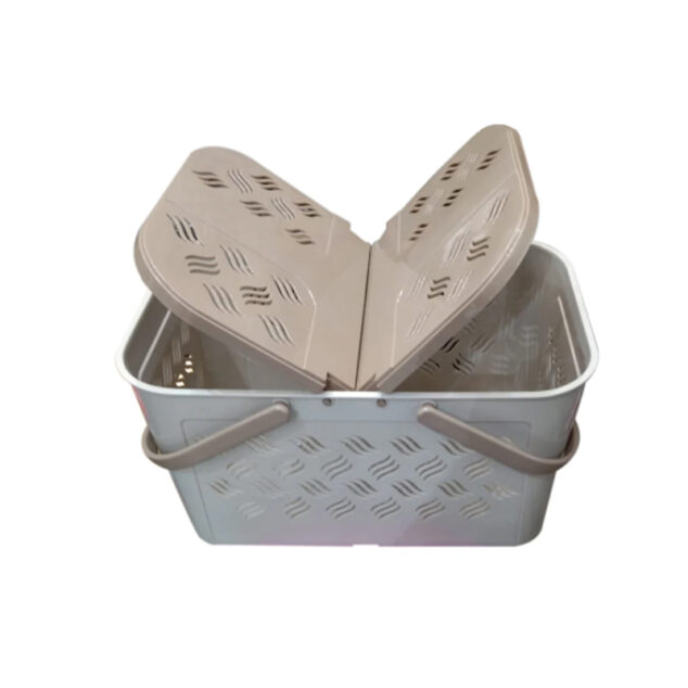 Plastic Lunch Basket with Lid for Office, Home and Picnic Use