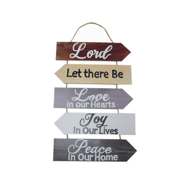 Wooden Wall Hanging Sign Board