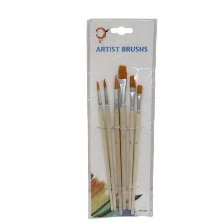 6 Pcs Artist Painting Brush
