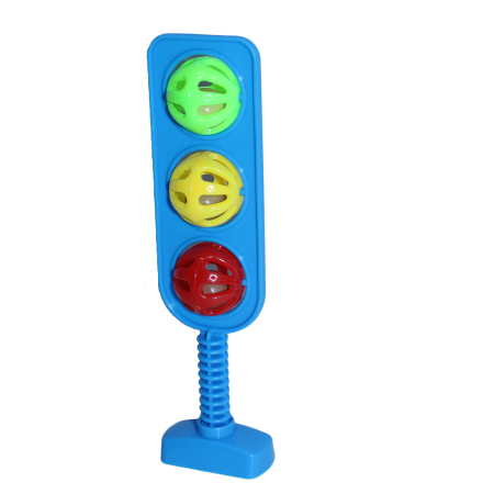 Traffic light baby shaker