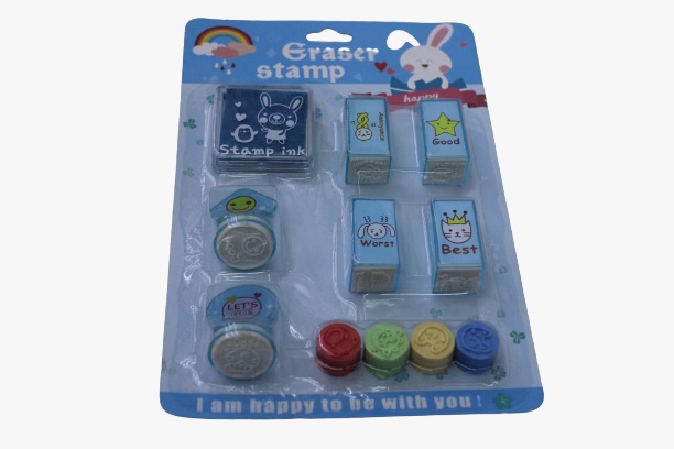 Eraser stamp