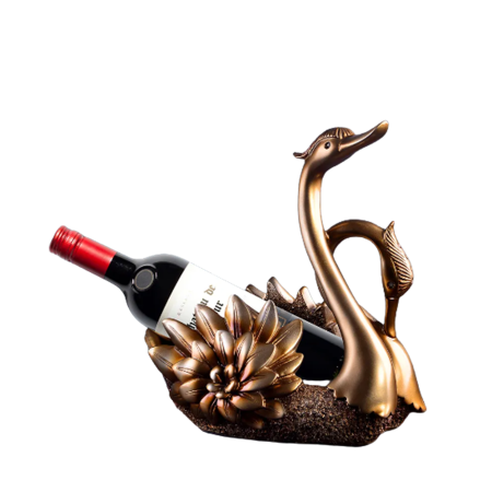 Executive Duck Sculpture Wine bottle holder