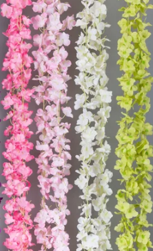 Artificial hanging flowers