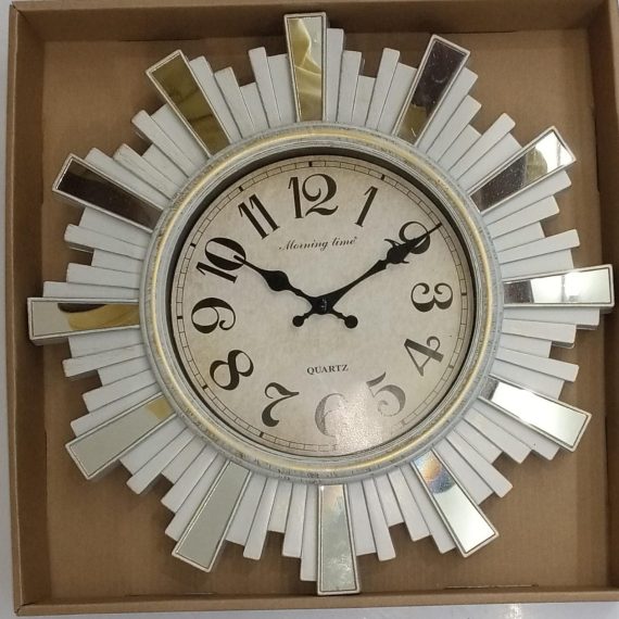 Vintage Antique Wall Clock (30cm Diameter)