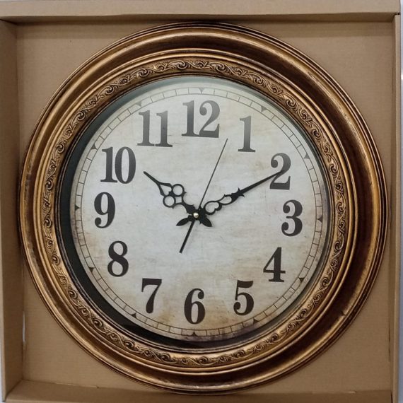 Antique Wall Clock (Diameter 50cm)