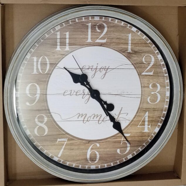 Antique Wall Clock (Diameter 50cm)