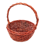 Brown Basket With Handle