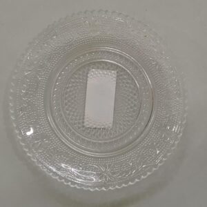 Clear Glass Saucer