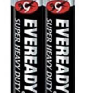 Eveready Battery (AA) Super Heavy Duty 2 Pieces