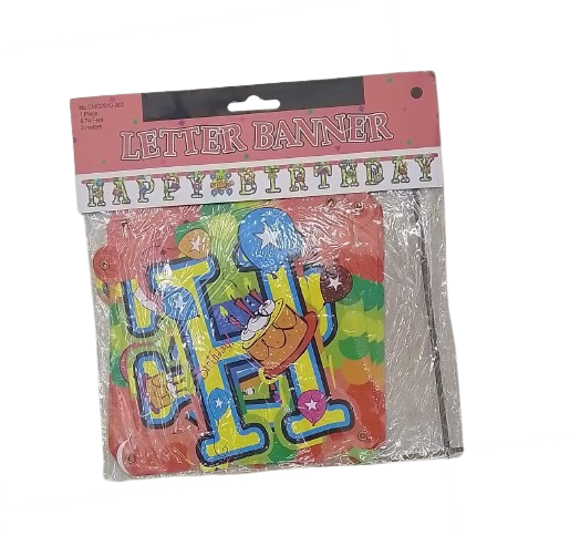 Birthday Letter Banner