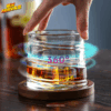 Spinning Whiskey Glass