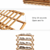 Bamboo Shoe Rack