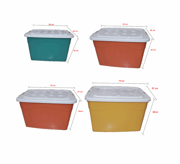 Large-Capacity Plastic Storage