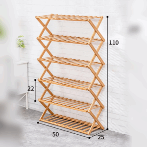 Bamboo Shoe Rack