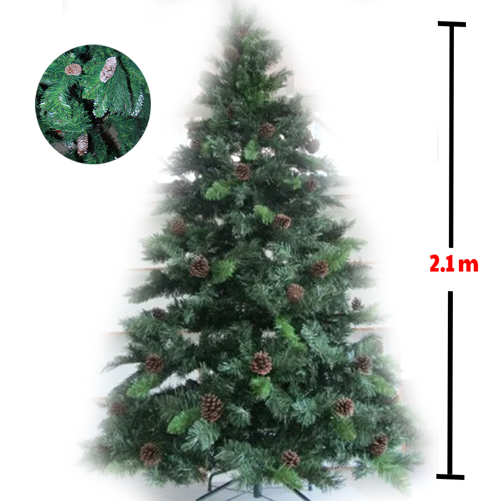 Christmas Tree With Pine Corns