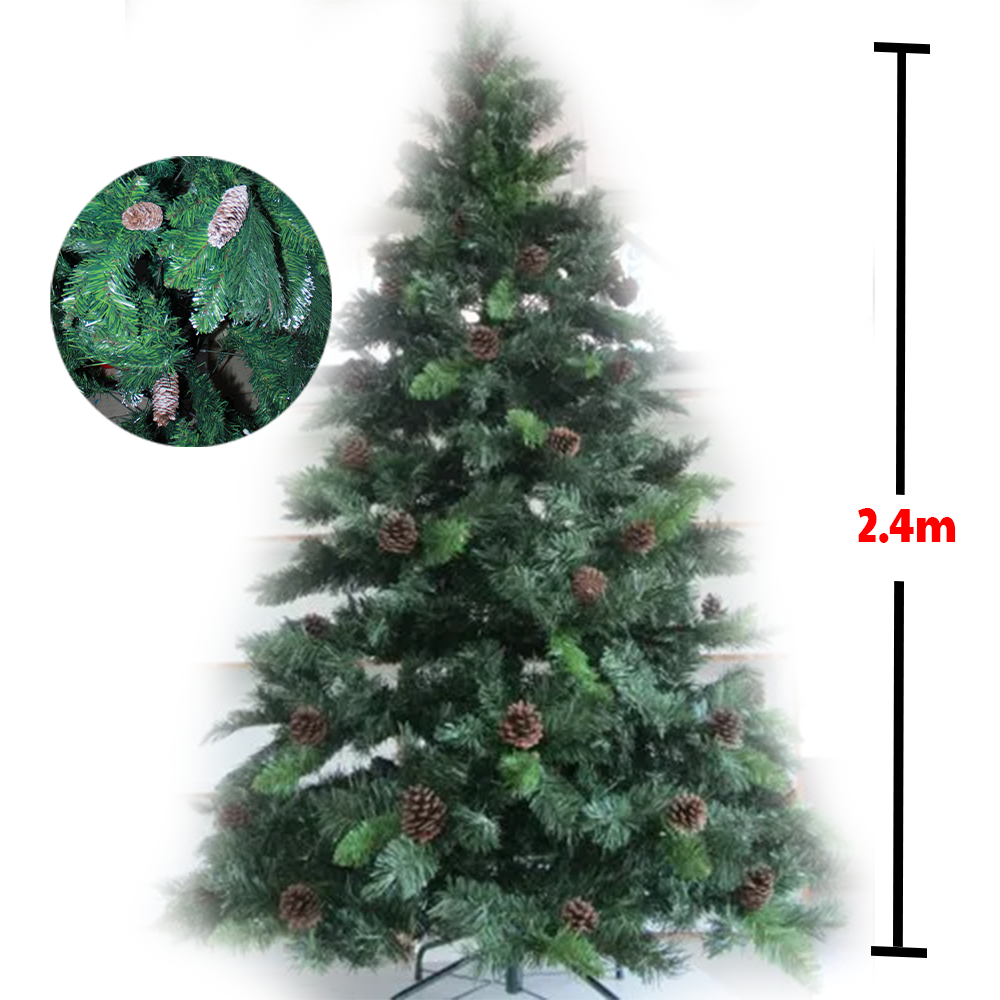 Christmas Tree With Pine Corns